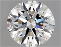 Diamante Natural 1.51 quilates, Redondo , Color F, claridad VS2 y certificado GIA