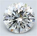 Diamante Natural 2.50 quilates, Redondo , Color I, claridad SI2 y certificado GIA