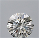Diamante Natural 0.50 quilates, Redondo , Color I, claridad VVS1 y certificado IGI
