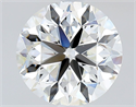 Natural Diamond 2.01 Carats, Round with Very Good Cut, G Color, VS1 Clarity and Certified by GIA