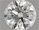 Natural Diamond 1.01 Carats, Round with Very Good Cut, I Color, VS1 Clarity and Certified by GIA