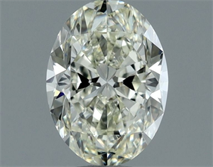 Picture of Natural Diamond 0.80 Carats, Oval with  Cut, J Color, VVS2 Clarity and Certified by IGI