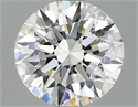 Del inventario de diamantes de laboratorio, 2.09 quilates, Redondo , Color E, claridad VS1 y certificado IGI
