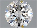 Natural Diamond 0.90 Carats, Round with Excellent Cut, F Color, VS2 Clarity and Certified by GIA