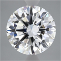 Lab Grown Diamond 4.81 Carats, Round with Excellent Cut, D Color, VVS2 Clarity and Certified by IGI