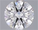 Del inventario de diamantes de laboratorio, 2.05 quilates, Redondo , Color D, claridad VVS1 y certificado IGI