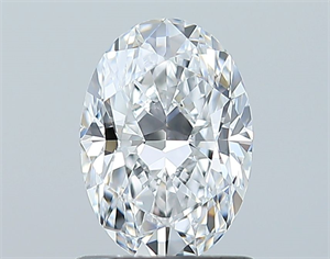 Foto Diamante Natural 1.00 quilates, Ovalado , Color D, claridad VS2 y certificado GIA de