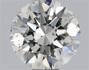 Picture of Natural Diamond 0.40 Carats, Round with Excellent Cut, I Color, SI1 Clarity and Certified by GIA