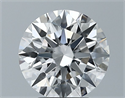 Lab Grown Diamond 2.83 Carats, Round with Excellent Cut, D Color, VS1 Clarity and Certified by GIA