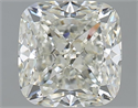 Natural Diamond 2.01 Carats, Cushion with  Cut, K Color, VS2 Clarity and Certified by GIA
