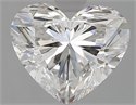 Natural Diamond 2.01 Carats, Heart with  Cut, E Color, VS2 Clarity and Certified by GIA