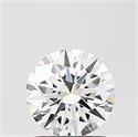 Del inventario de diamantes de laboratorio, 1.04 quilates, Redondo , Color F, claridad VS1 y certificado IGI