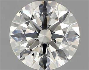 Picture of Natural Diamond 1.16 Carats, Round with Excellent Cut, I Color, VS2 Clarity and Certified by GIA