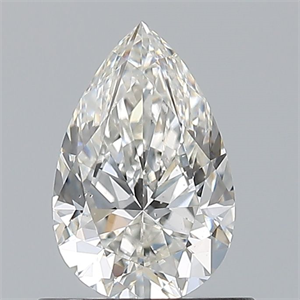 Picture of Natural Diamond 0.70 Carats, Pear with  Cut, H Color, VS2 Clarity and Certified by GIA