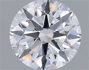 Picture of Lab Grown Diamond 1.05 Carats, Round with Ideal Cut, D Color, VVS2 Clarity and Certified by IGI