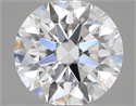 Del inventario de diamantes de laboratorio, 0.73 quilates, Redondo , Color D, claridad VVS2 y certificado IGI