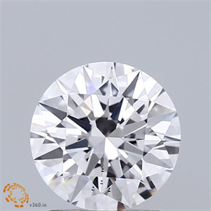 Picture of Lab Grown Diamond 1.50 Carats, Round with Excellent Cut, E Color, VS2 Clarity and Certified by IGI