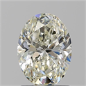 Diamante Natural 1.50 quilates, Ovalado , Color K, claridad VS2 y certificado GIA