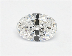 Picture of Natural Diamond 0.41 Carats, Oval with  Cut, D Color, SI1 Clarity and Certified by GIA