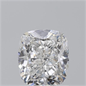 Natural Diamond 1.51 Carats, Cushion with  Cut, D Color, VS1 Clarity and Certified by GIA