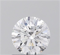 Del inventario de diamantes de laboratorio, 0.76 quilates, Redondo , Color D, claridad VVS1 y certificado IGI