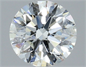 Natural Diamond 1.60 Carats, Round with Excellent Cut, G Color, SI2 Clarity and Certified by HRD