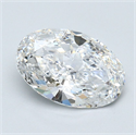 Diamante Natural 2.02 quilates, Ovalado , Color G, claridad VS1 y certificado GIA