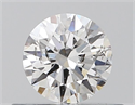 Natural Diamond 0.40 Carats, Round with Excellent Cut, E Color, I1 Clarity and Certified by GIA