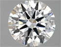 Del inventario de diamantes de laboratorio, 2.09 quilates, Redondo , Color E, claridad VS2 y certificado GIA