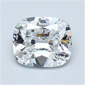 Diamante Natural 1.12 quilates, Del cojín , Color D, claridad IF y certificado GIA