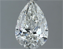Natural Diamond 0.90 Carats, Pear with  Cut, I Color, VS1 Clarity and Certified by GIA