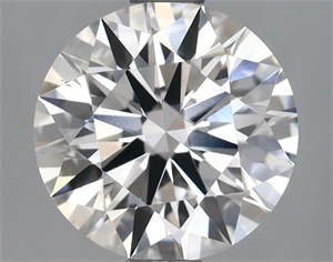 Picture of Lab Grown Diamond 1.44 Carats, Round with Ideal Cut, D Color, VS1 Clarity and Certified by IGI