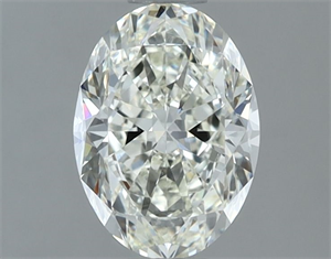 Picture of Natural Diamond 1.20 Carats, Oval with  Cut, H Color, VVS1 Clarity and Certified by IGI