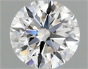 Lab Grown Diamond 1.09 Carats, Round with Excellent Cut, D Color, VS1 Clarity and Certified by IGI