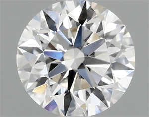 Picture of Lab Grown Diamond 1.09 Carats, Round with Excellent Cut, D Color, VS1 Clarity and Certified by IGI