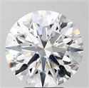 Lab Grown Diamond 5.57 Carats, Round with Ideal Cut, E Color, VS1 Clarity and Certified by IGI
