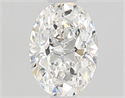Diamante Natural 0.60 quilates, Ovalado , Color F, claridad VS2 y certificado GIA