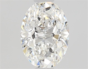 Foto Diamante Natural 0.60 quilates, Ovalado , Color F, claridad VS2 y certificado GIA de