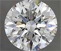 Natural Diamond 3.00 Carats, Round with Excellent Cut, I Color, VS2 Clarity and Certified by GIA