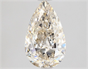 Natural Diamond 1.01 Carats, Pear with  Cut, K Color, VS1 Clarity and Certified by GIA