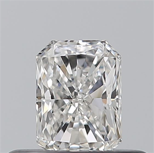 Picture of Natural Diamond 0.30 Carats, Radiant with  Cut, F Color, VVS2 Clarity and Certified by GIA