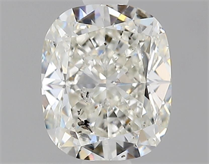 Picture of Natural Diamond 1.01 Carats, Cushion with  Cut, J Color, I1 Clarity and Certified by GIA