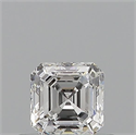 Diamante Natural 0.52 quilates, Asscher , Color E, claridad VVS1 y certificado GIA