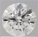 Natural Diamond 0.70 Carats, Round with Excellent Cut, G Color, SI1 Clarity and Certified by GIA