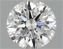 Del inventario de diamantes de laboratorio, 1.09 quilates, Redondo , Color D, claridad VVS2 y certificado IGI