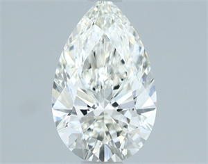 Picture of Natural Diamond 1.02 Carats, Pear with  Cut, H Color, VVS1 Clarity and Certified by IGI
