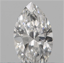 Diamante Natural 0.14 quilates, marqués , Color F, claridad SI1 y certificado IGI