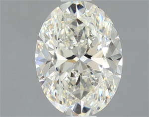 Picture of Natural Diamond 0.90 Carats, Oval with  Cut, I Color, VVS1 Clarity and Certified by GIA