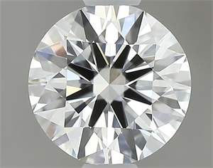 Picture of Natural Diamond 0.70 Carats, Round with Very Good Cut, G Color, IF Clarity and Certified by GIA