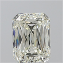 Natural Diamond 1.70 Carats, Radiant with  Cut, K Color, VS1 Clarity and Certified by GIA